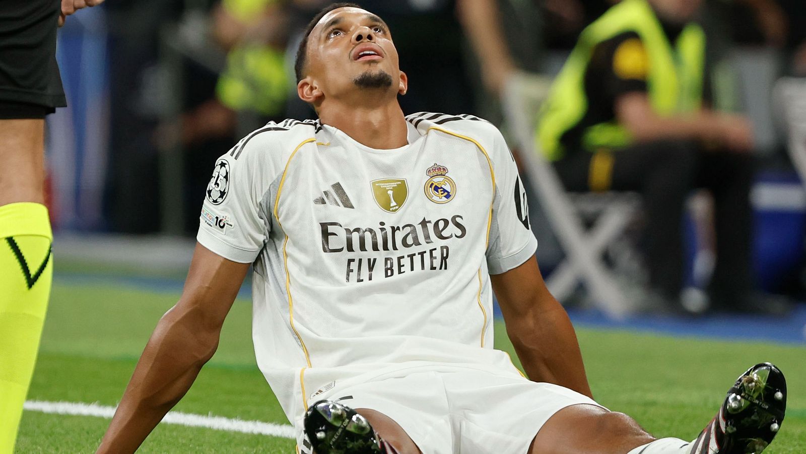 Trent Alexander-Arnold, lesionado ante el Marsella