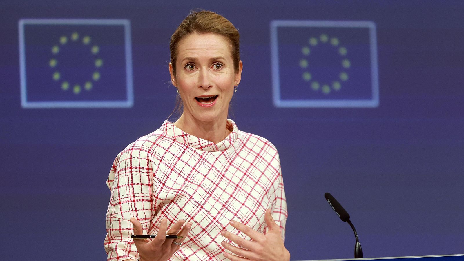 Kallas señala que no participar en Eurovisión es una medida "errónea"