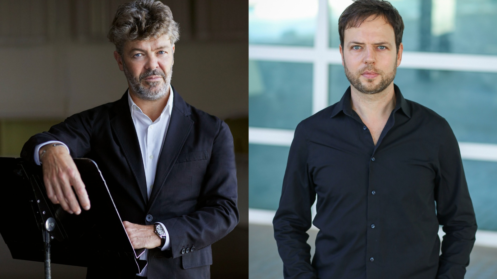 Pablo Heras-Casado (dcha.) y Francisco Coll (izq.), Premios Nacionales de Música 2025