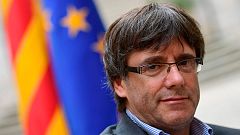 Puigdemont dice que "no desfallecerá" y llama a superar las dificultades "juntos"