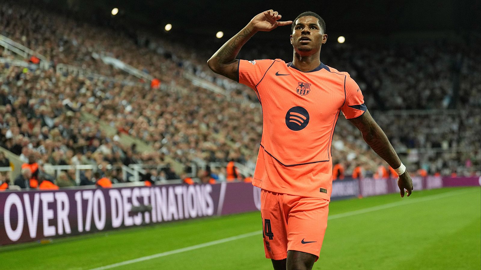 Rashford gol Newcastle