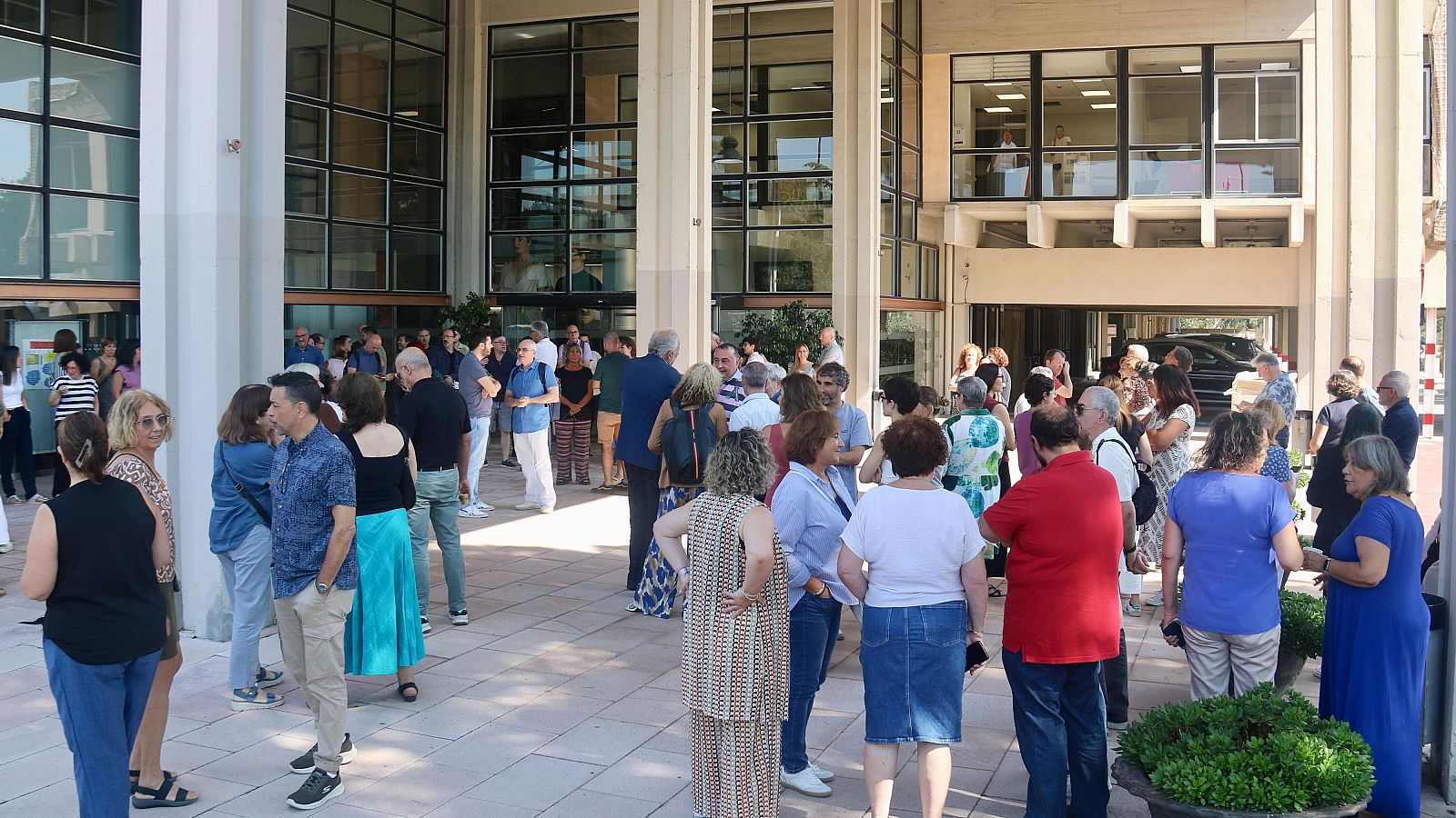 La comunitat educativa de la UAB protesta aquest dijous en el marc de la jornada de lluita per Palestina