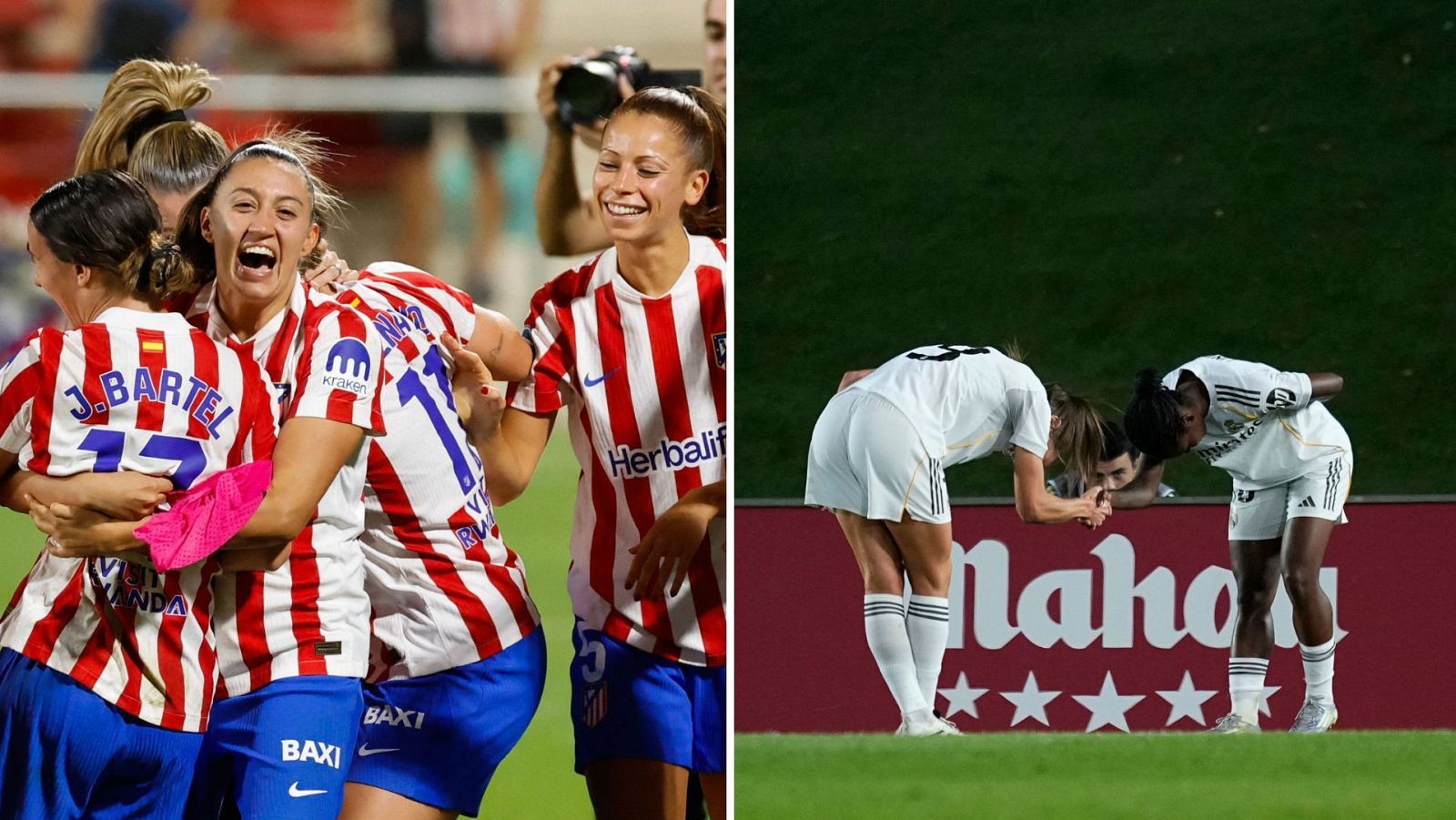 Atlético de Madrid y Real Madrid se clasifican para la fase de grupos de la Champions League Femenina.