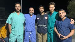 Raúl Incertis, médico voluntario en Gaza: "Es fundamental que se documente lo que está pasando"