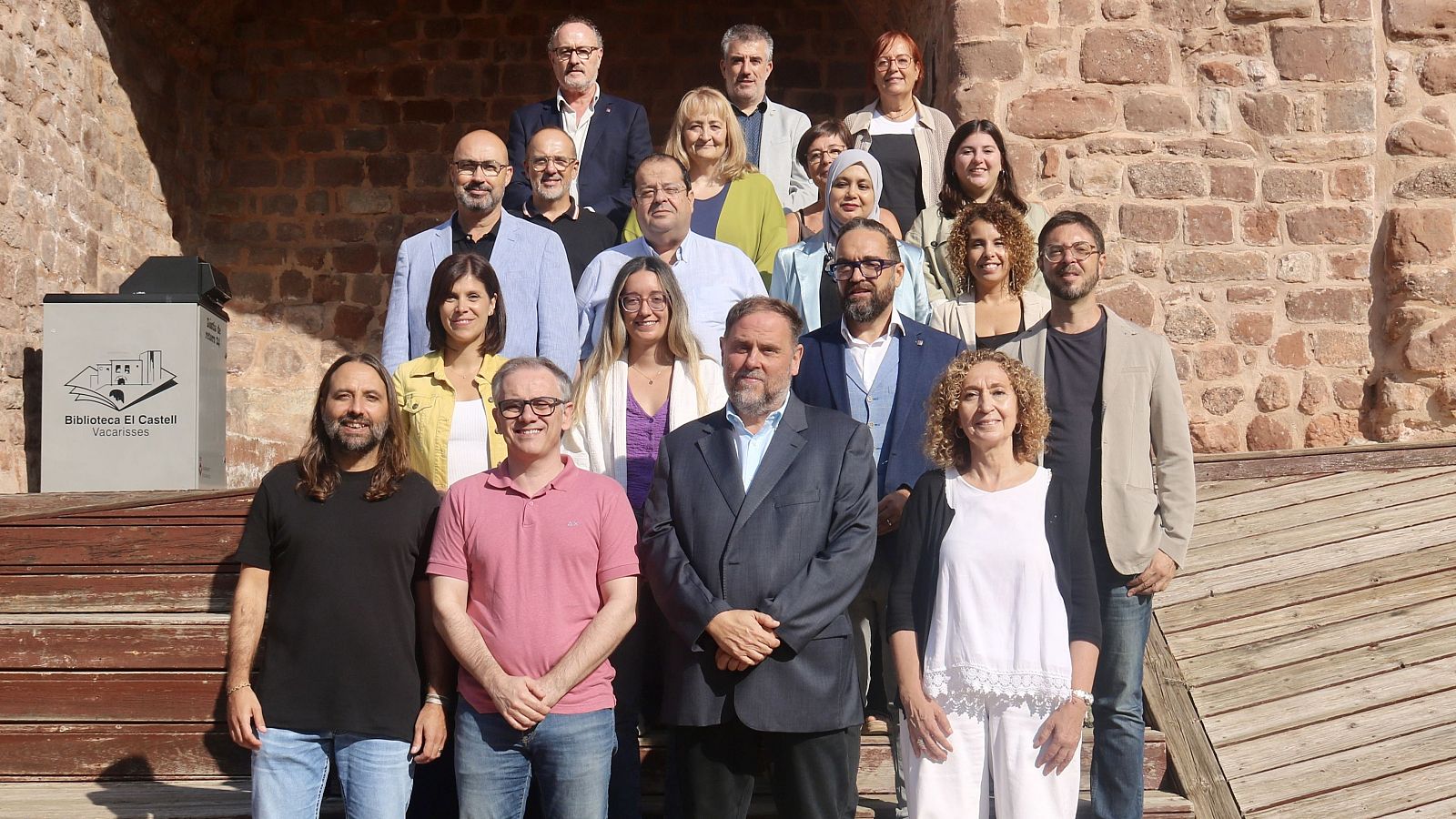 Esquerra Republicana reuneix el seu grup parlamentari a Vacarisses