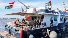 La flotilla con 42 barcos zarpa de Sicilia hacia Gaza: "Esta vez no nos detendremos"