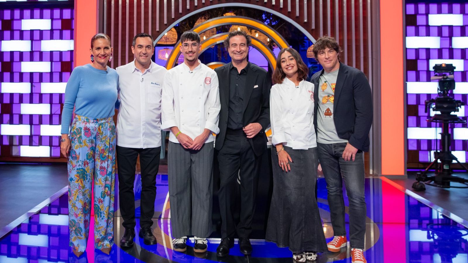 Marina Rivers, Emilio, de ‘MasterChef 12+1’, y  el chef Paolo Casagrande, invitados en esta entrega