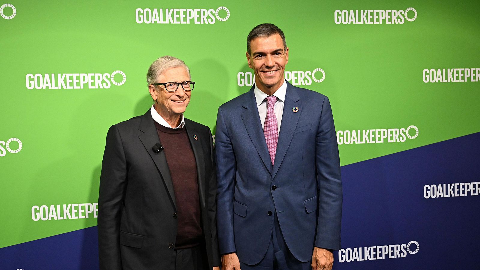 Sánchez recibe en Nueva York un premio de la Fundación Gates por su apoyo a los Objetivos de Desarrollo Sostenible