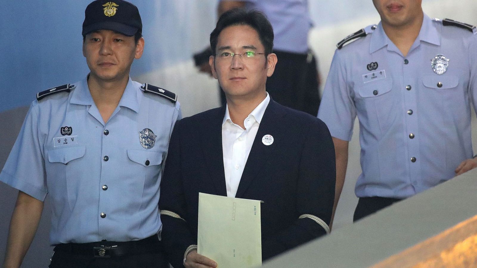 El heredero y líder de facto de Samsung, Lee Jae-yong