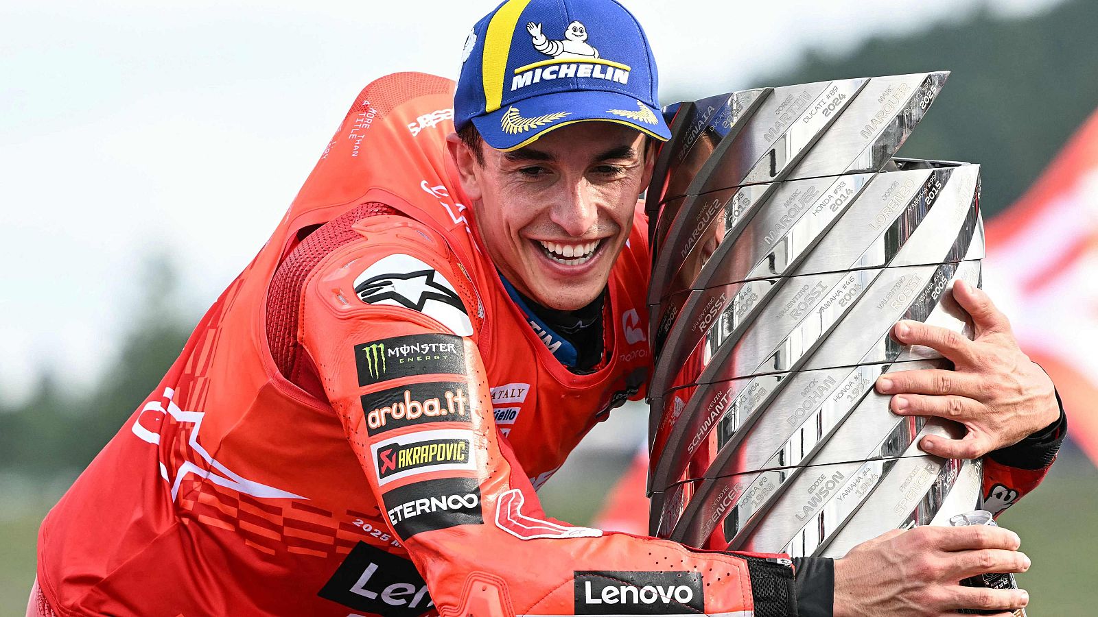 Marc Márquez, campeón del mundo de MotoGP 2025