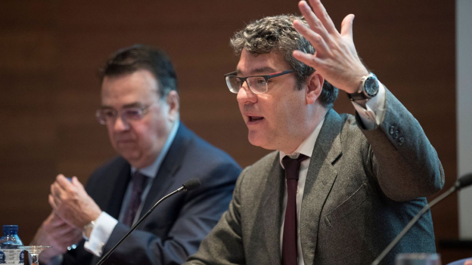 El ministro Álvaro Nadal en la inauguración en Barcelona del VI Simposio Internacional Funseam