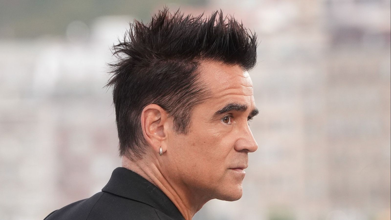 El actor Colin Farrell, en la presentación en San Sebastián de 'Maldita suerte'.