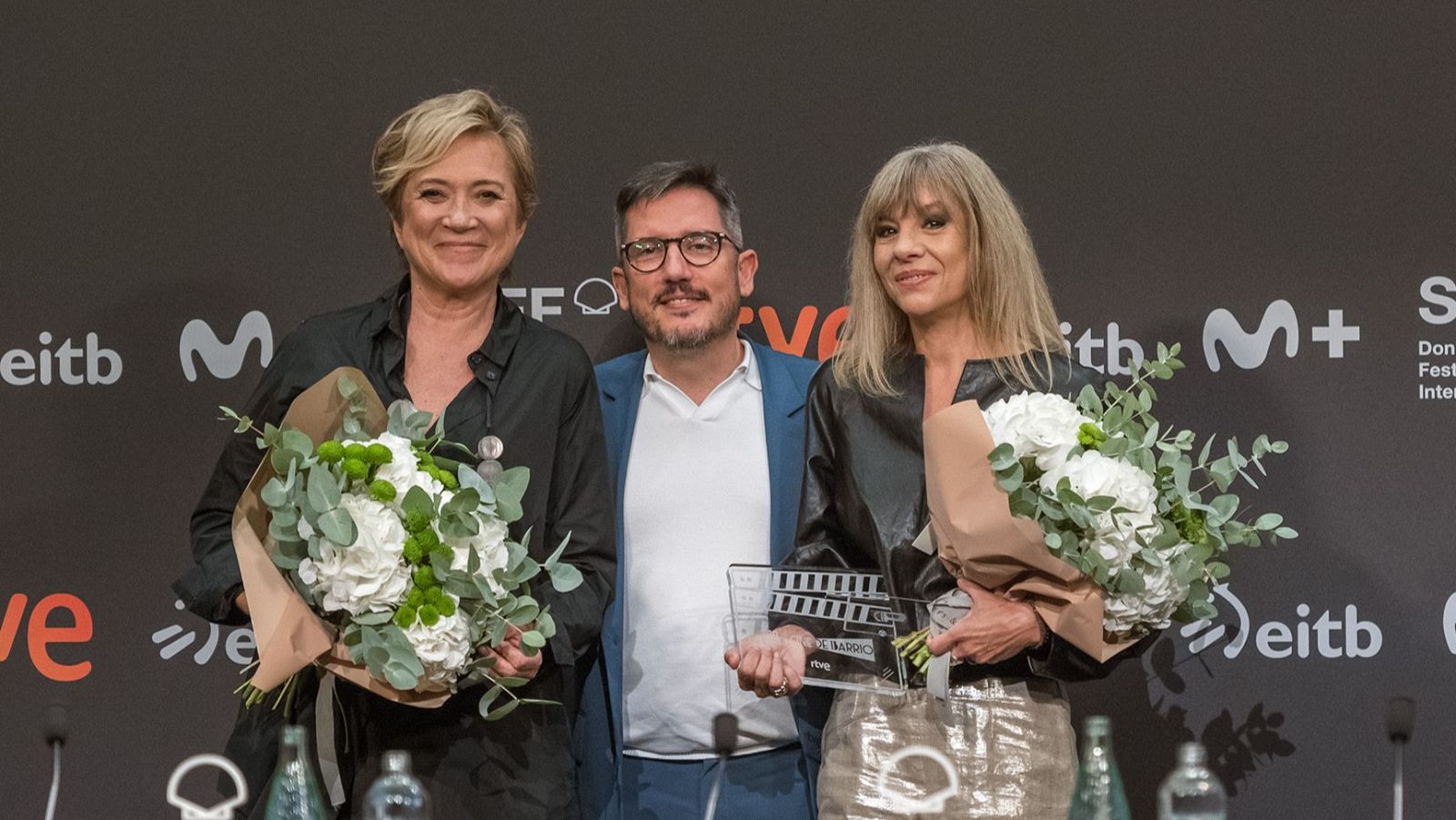 Inés Ballester, Sergio Calderón y Machús Osinaga