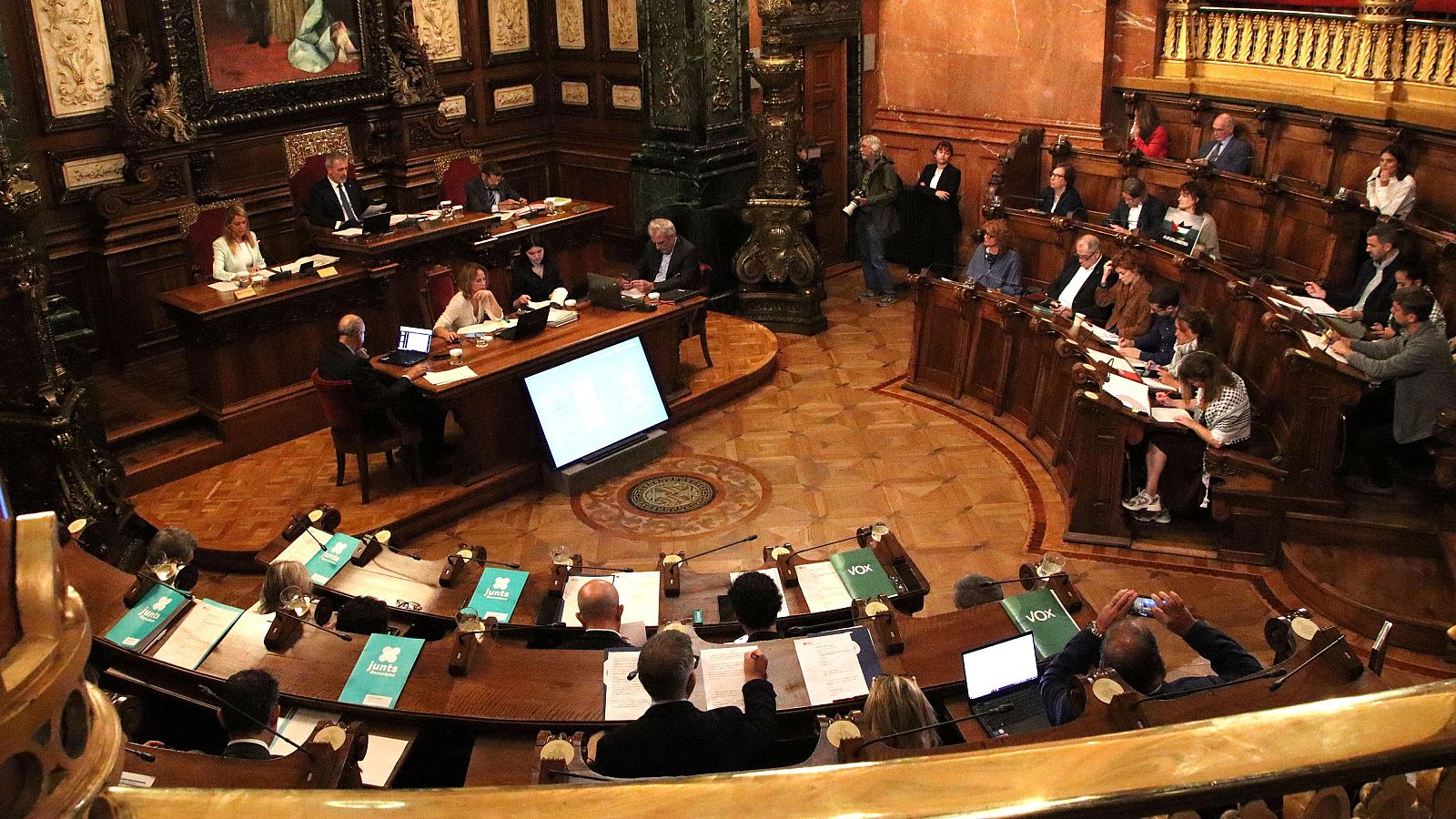 Plenari de l'Ajuntament de Barcelona | ACN: Blanca Blay