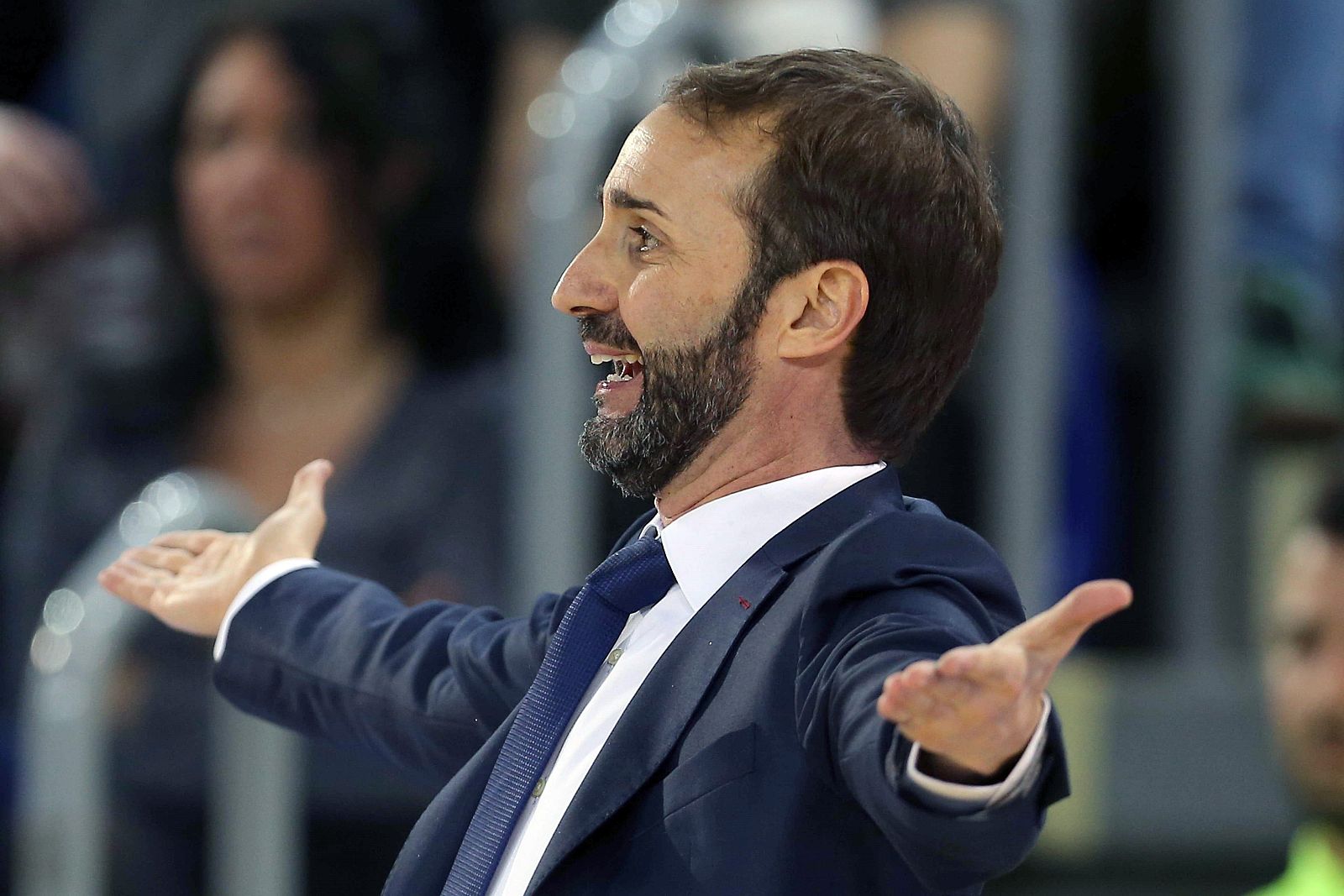 El ya exentrenador del FC Barcelona Lassa, Sito Alonso.