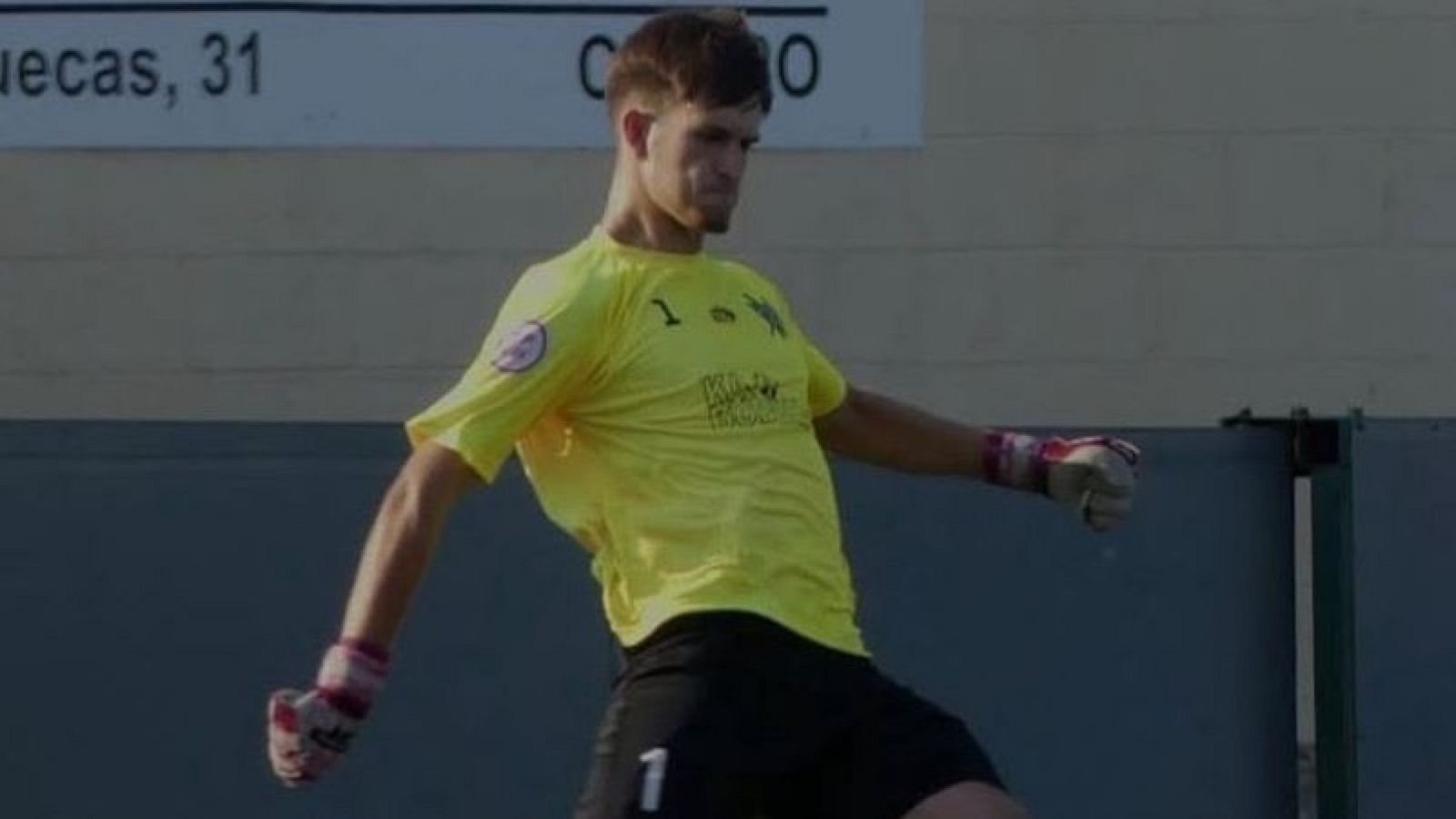 Raúl Ramírez, portero del Colindres