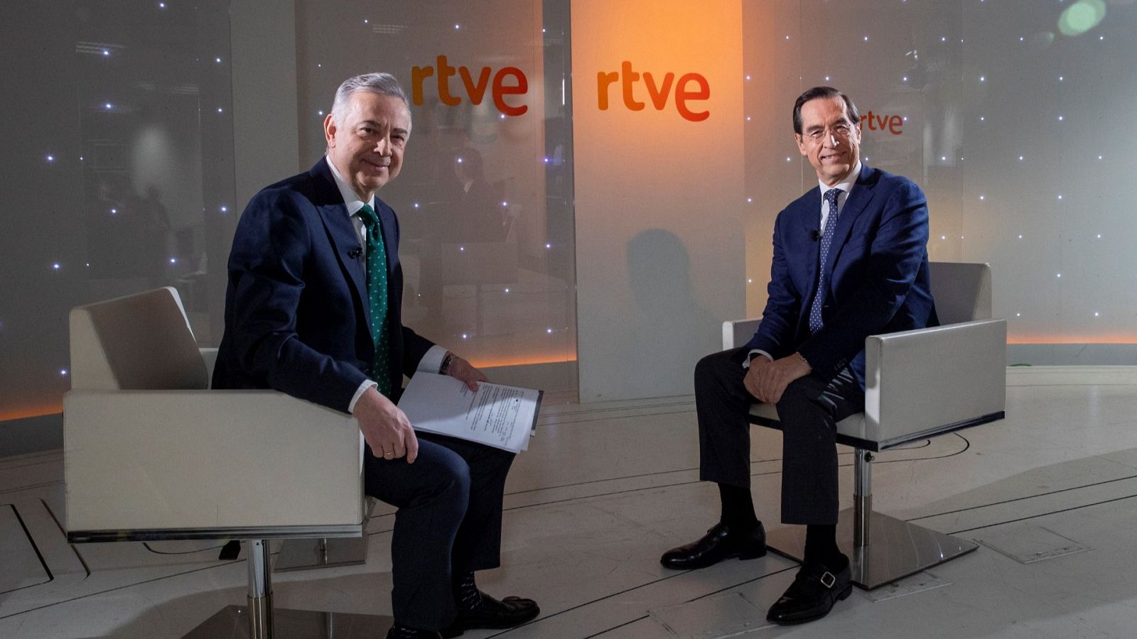 Mario Alonso Puig, junto a Jenaro Castro