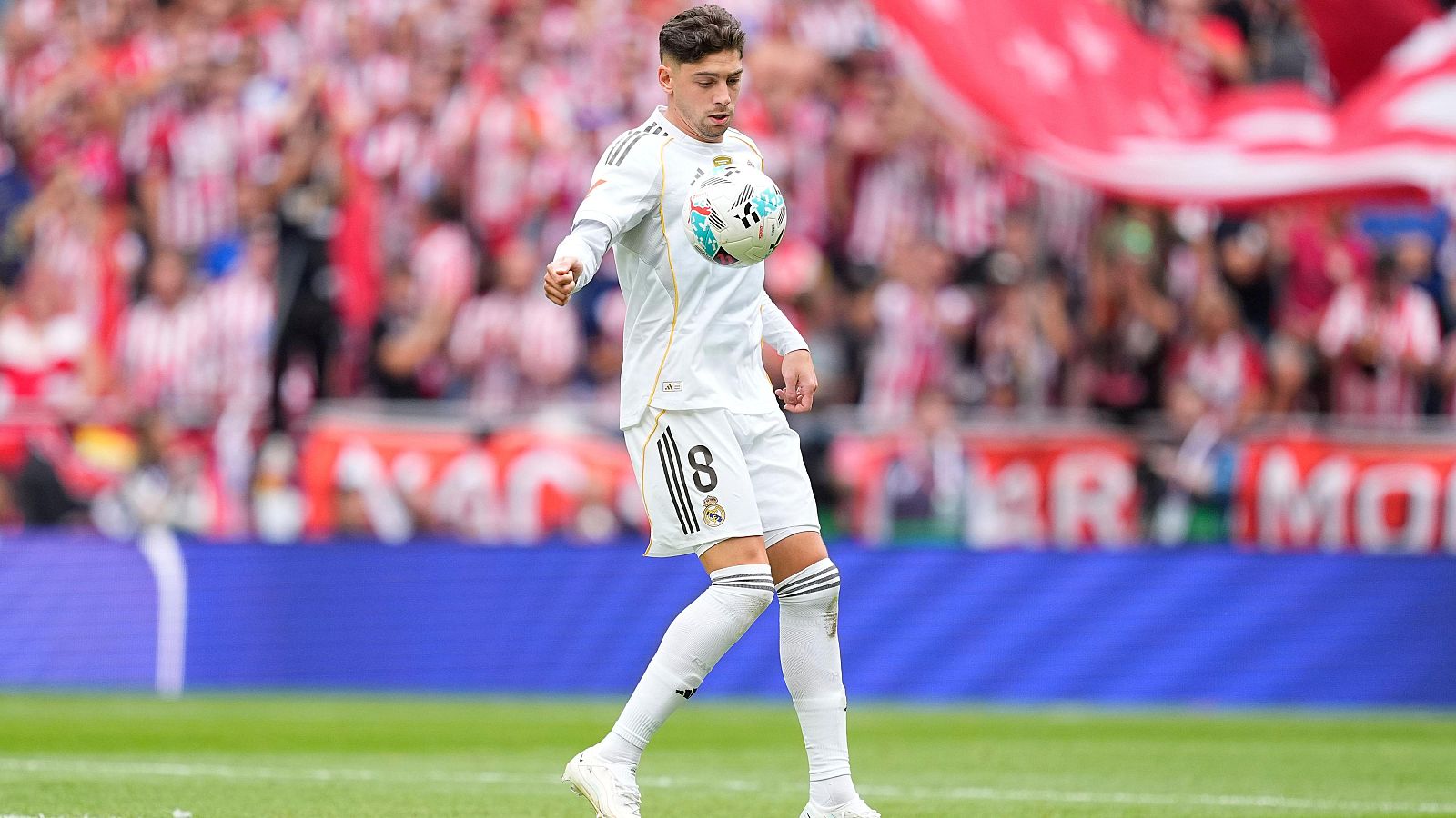 El jugador del Real Madrid Fede Valverde.