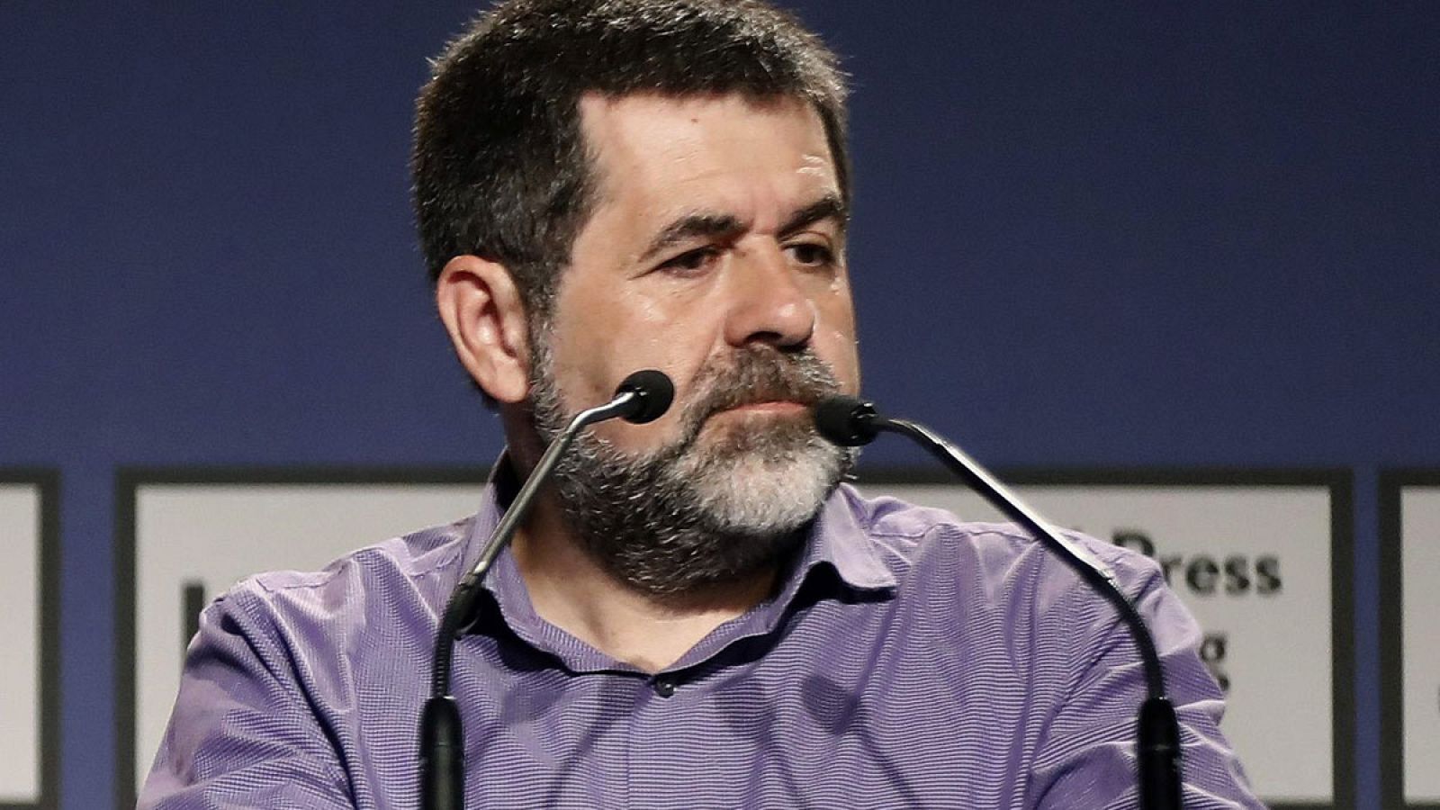 El presidente de la ANC, Jordi Sànchez, en una imagen de archivo