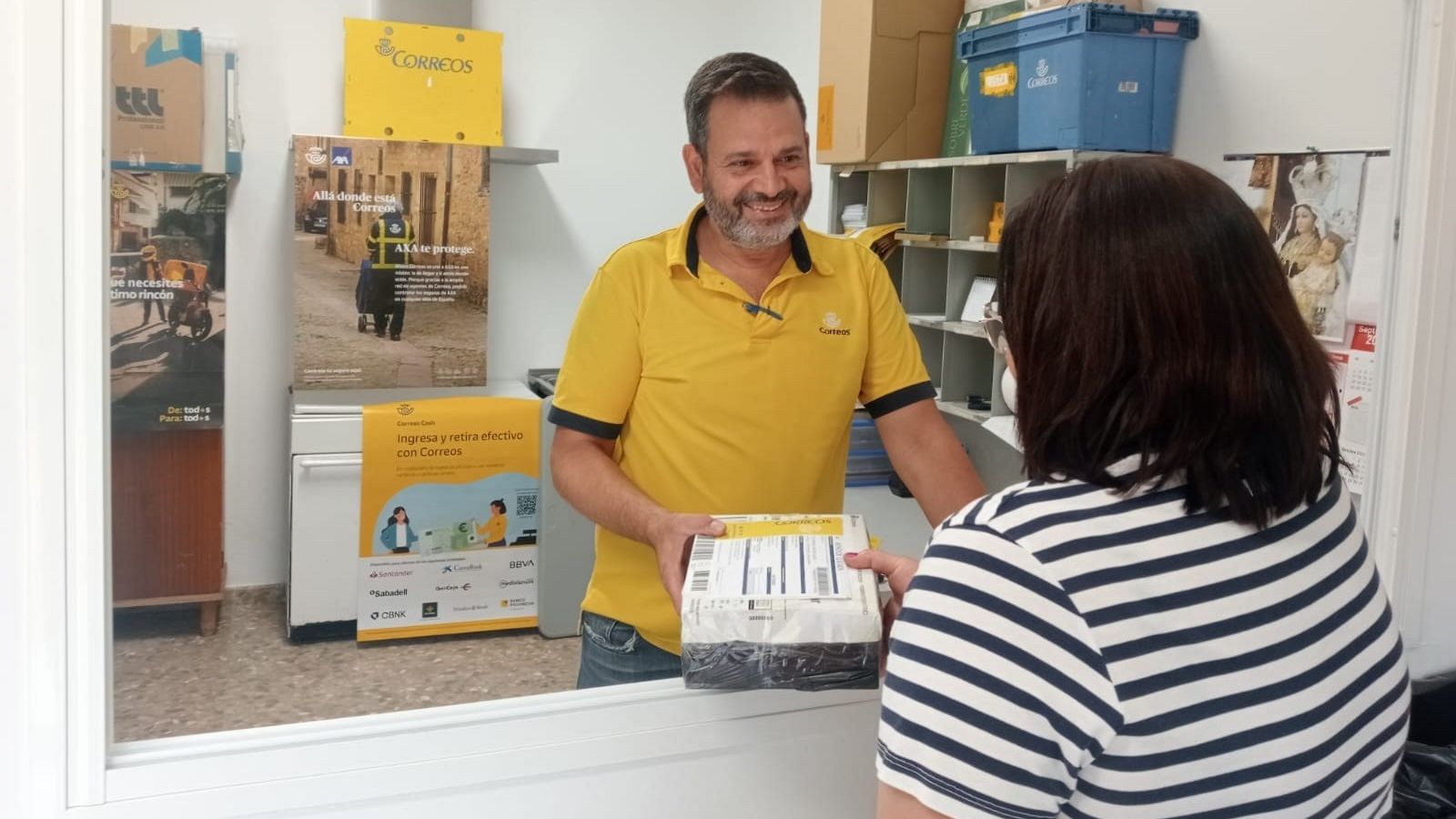 El servicio de Correos reanuda en España los envíos de todo tipo hacia Estados Unidos