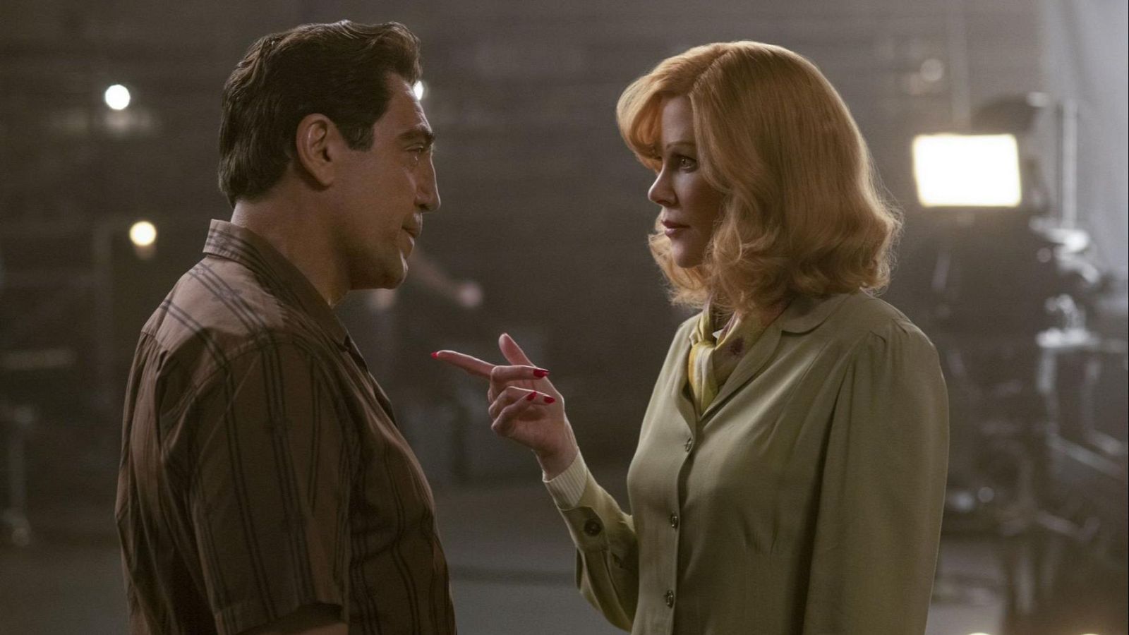 Nicole Kidman y Javier Bardem en la película 'Ser los Ricardos'