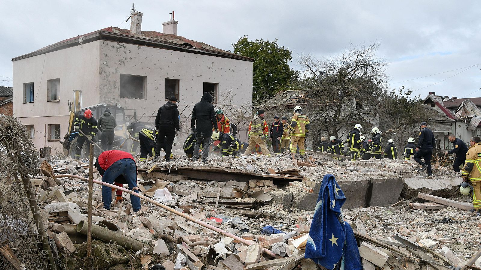 Ataque ruso en la localidad de Lapoivka