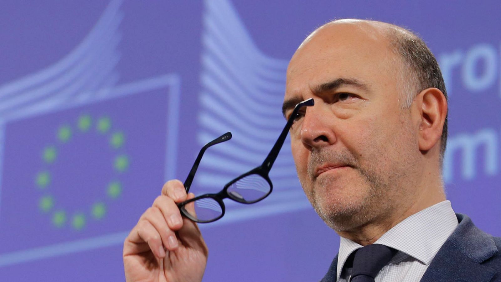 El comisario europeo de Asuntos Económicos, Pierre Moscovici