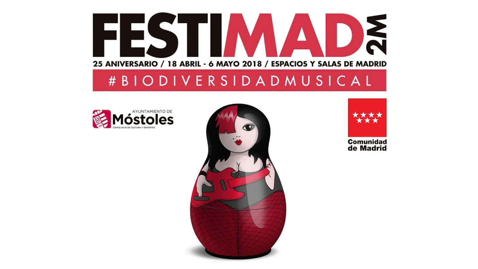 Festimad2M celebra este año su 25ª edición y convoca un nuevo certamen de bandas