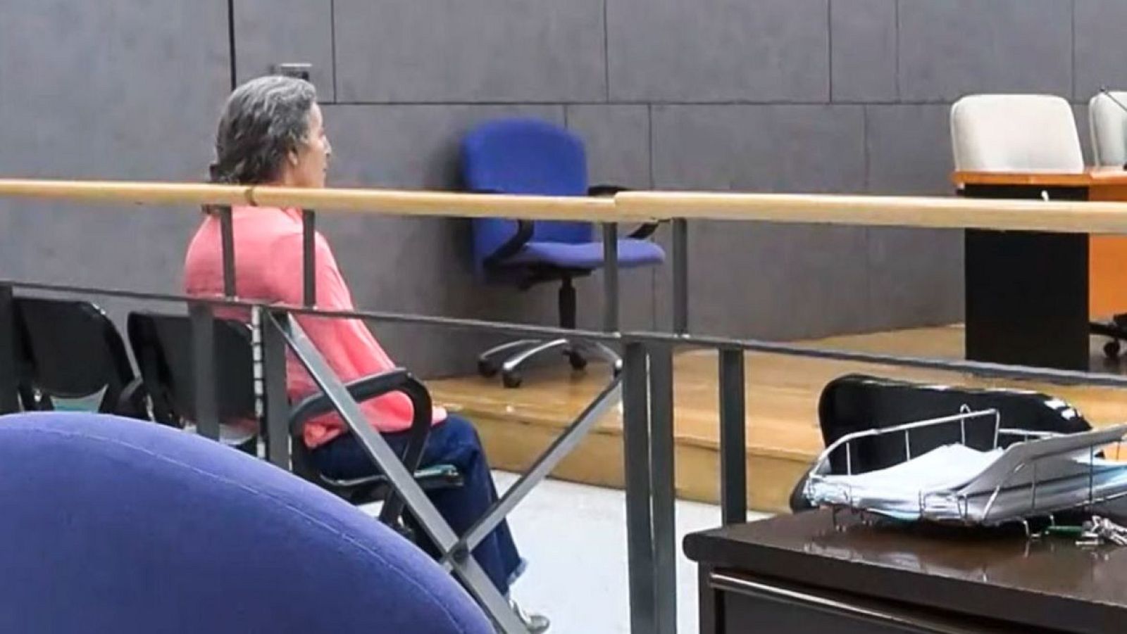 Un momento del juicio celebrado el 15 de septiembre contra la enfermera del ambulatorio de Kabieces, en Santurtzi.