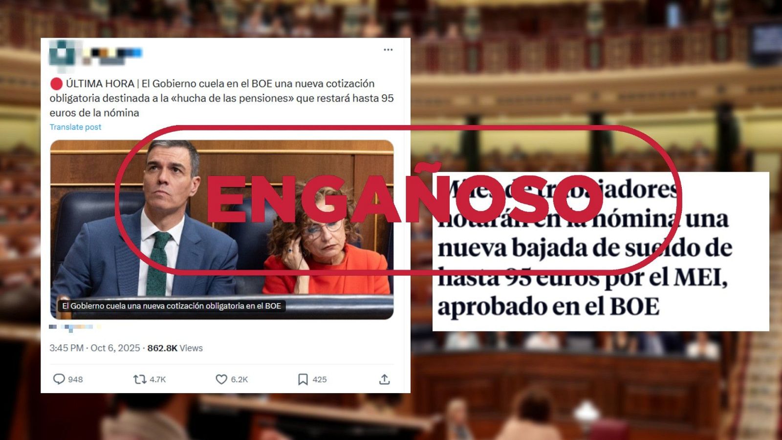 Esta cotización de tu nómina a la "hucha de las pensiones" no es nueva, entró en vigor en 2023