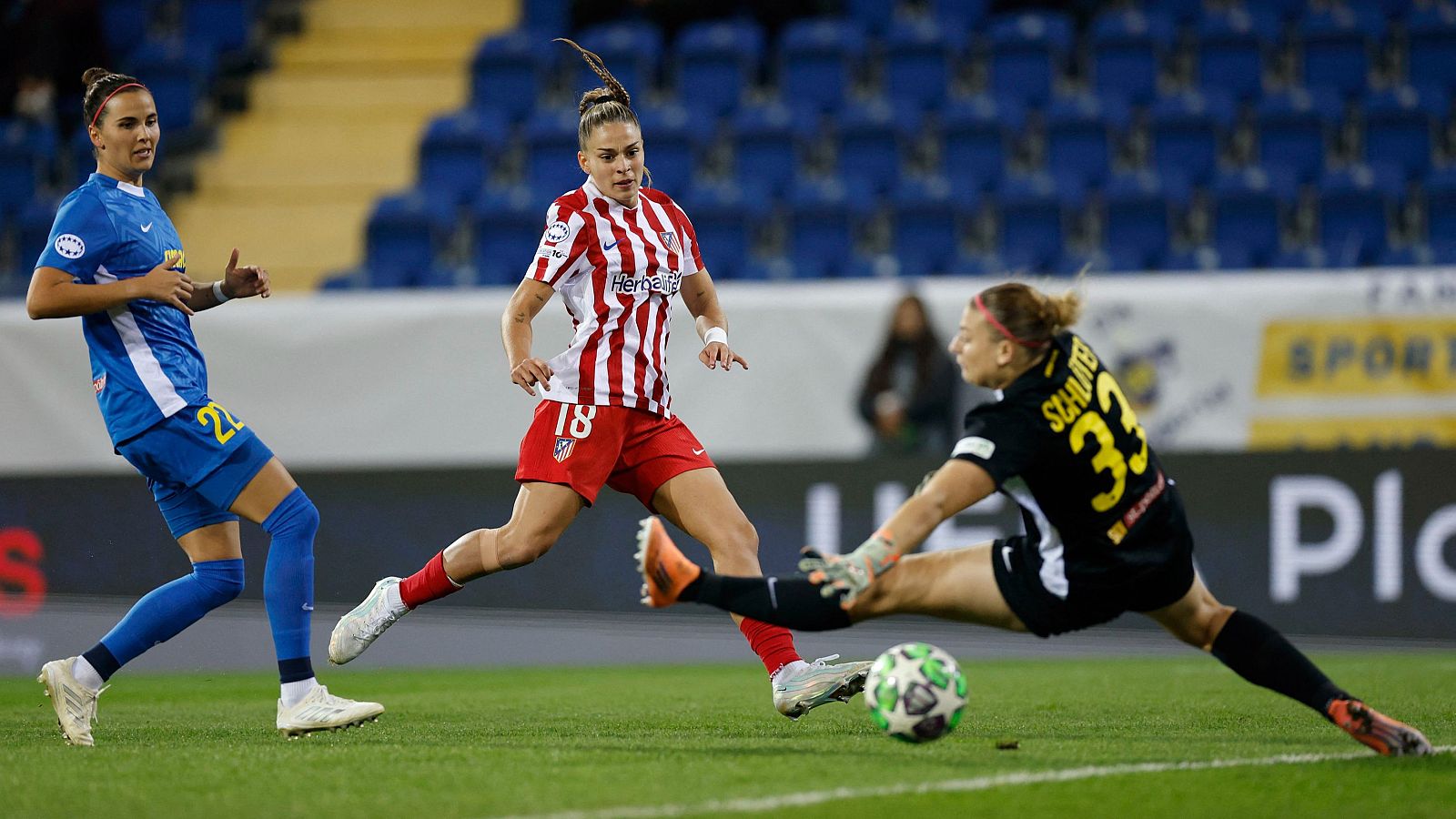 St. Polten - Atlético de Madrid: Gio Garbelini