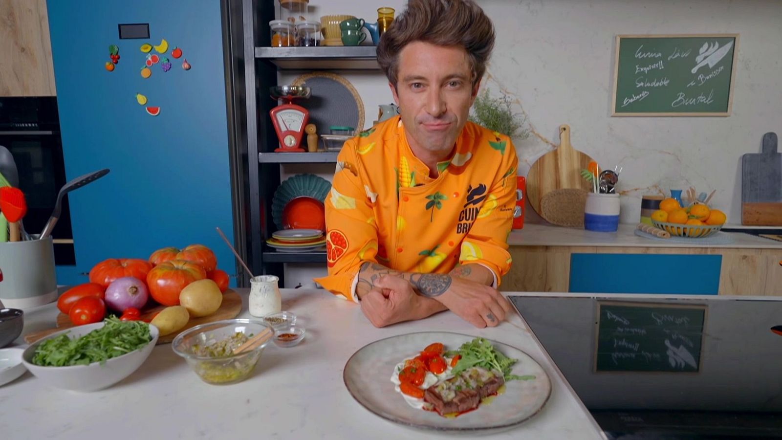 Entranya amb salsa de iogurt, una recepta trencadora del Chef Bosquet