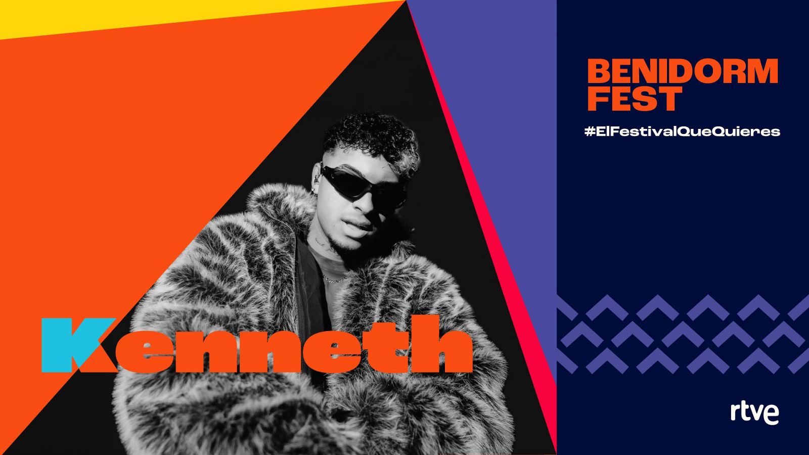 Kenneth, participante del Benidorm Fest 2026