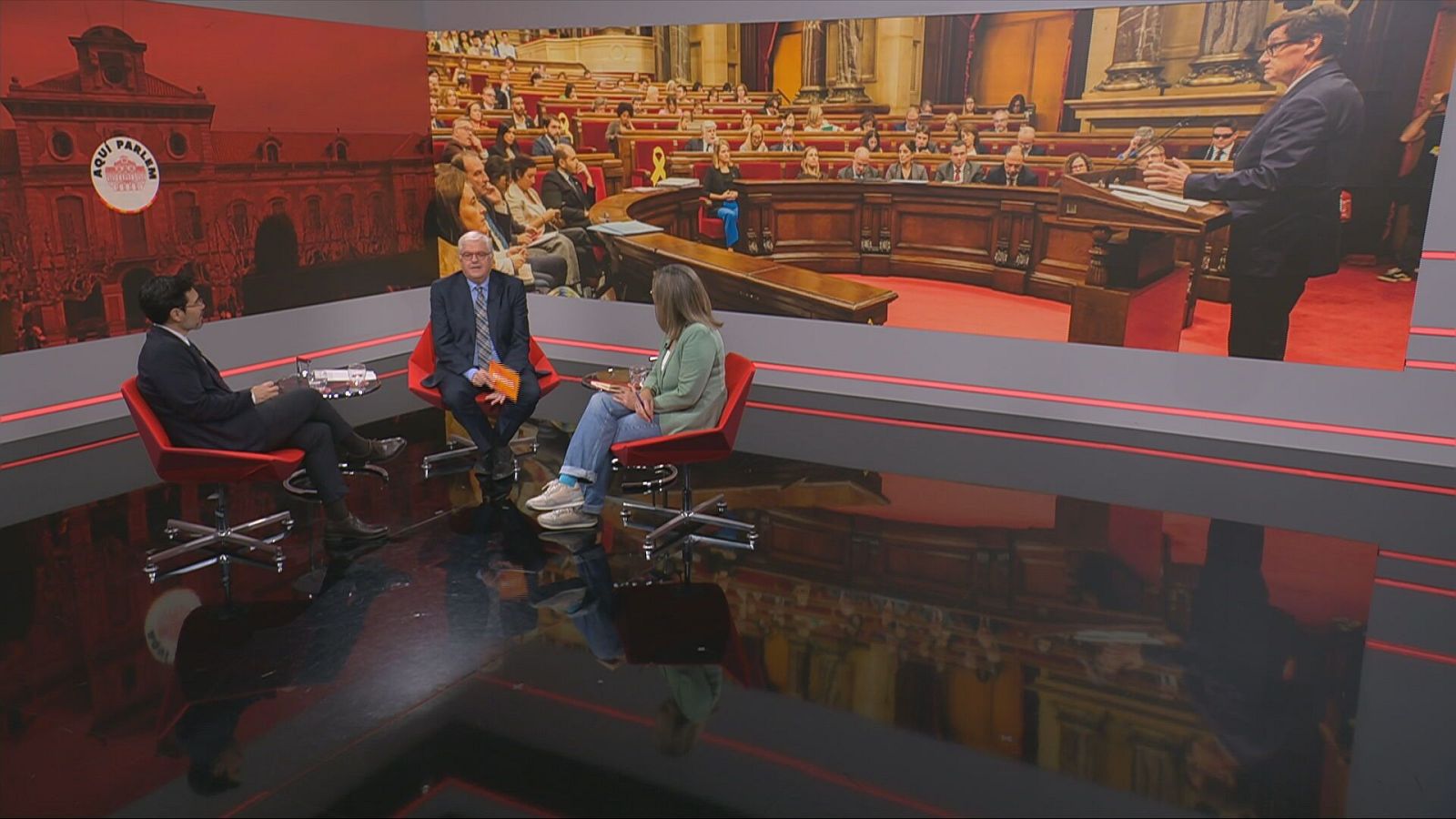 Toni Aira, Lluís Falgàs i Iva Anguera