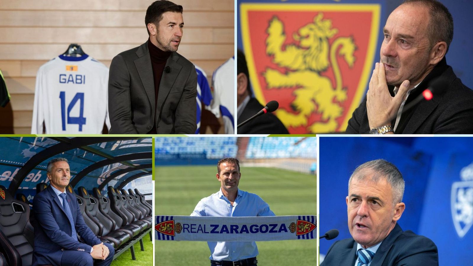 La difícil misión de ser entrenador en el Real Zaragoza en sus 13 años en Segunda