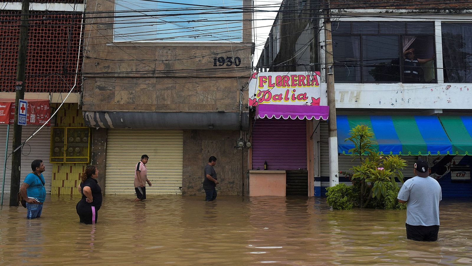 Las fuertes lluvias azotan México