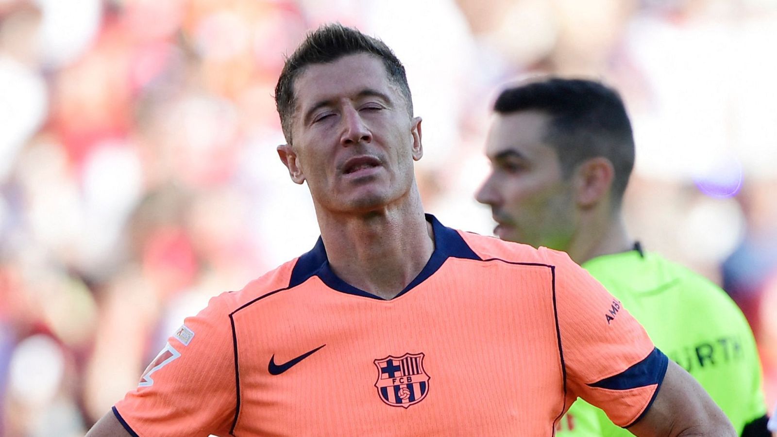 Lewandowski, lesionado: rotura muscular en el bíceps femoral