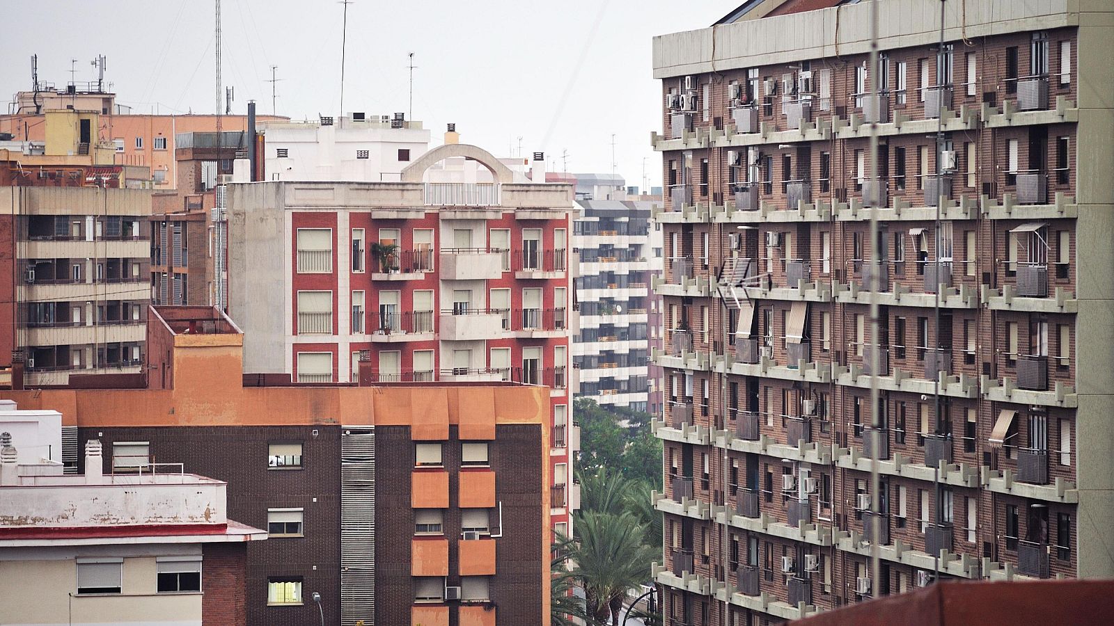 Zona residencial de Valencia