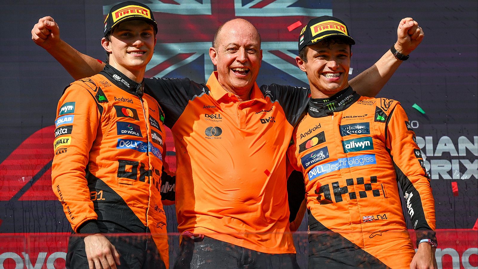 GP de EEUU de Fórmula 1 2025: Piastri y Norris, pelea en McLaren