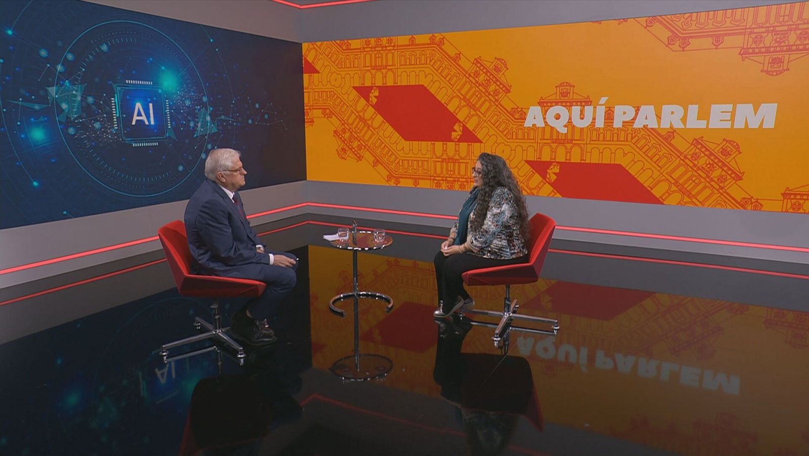 Lluís Falgàs i Karina Gibert a 'Noms propis'