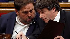 Junqueras rechaza una presidencia desde Bélgica y apunta a Rovira como candidata a la investidura