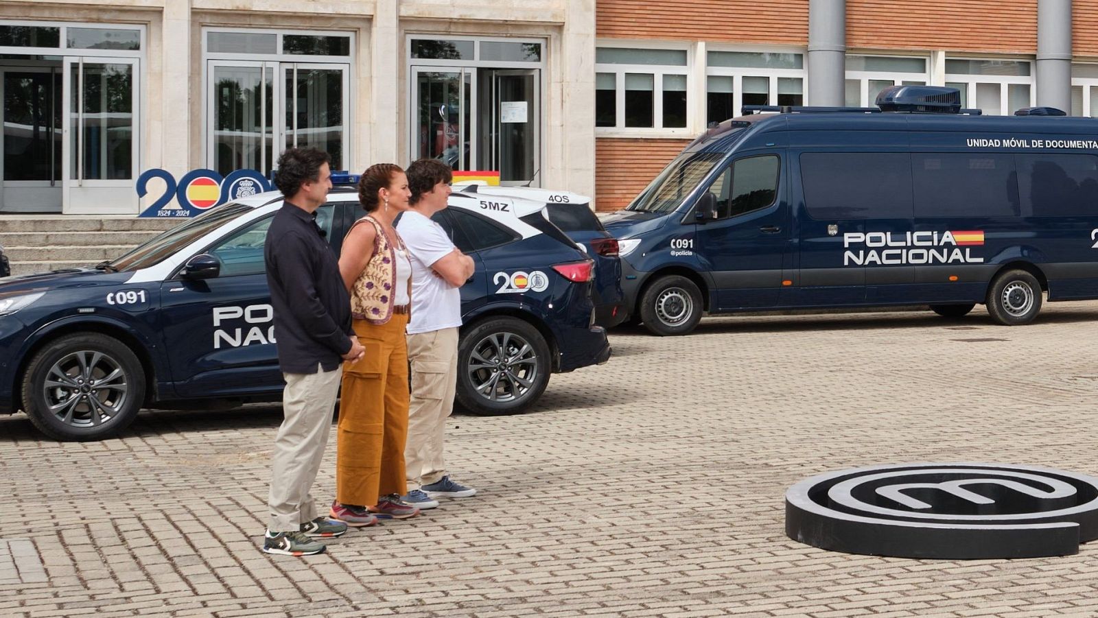 Prueba de exteriores en el Centro Policial de Canillas, en Madrid