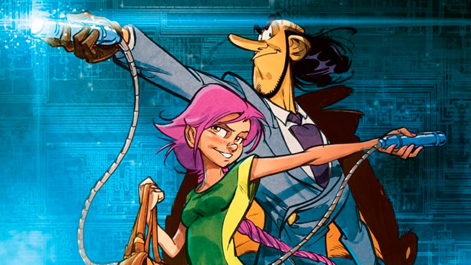 Fragmento de la portada de 'Zorglub. La hija de Z'