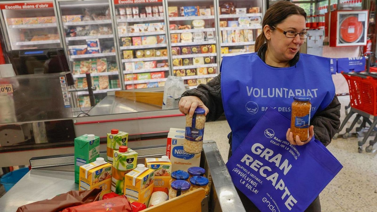 El Banc dels Aliments lanza una nueva edición del Gran Recapte los días 7 y 8 de noviembre