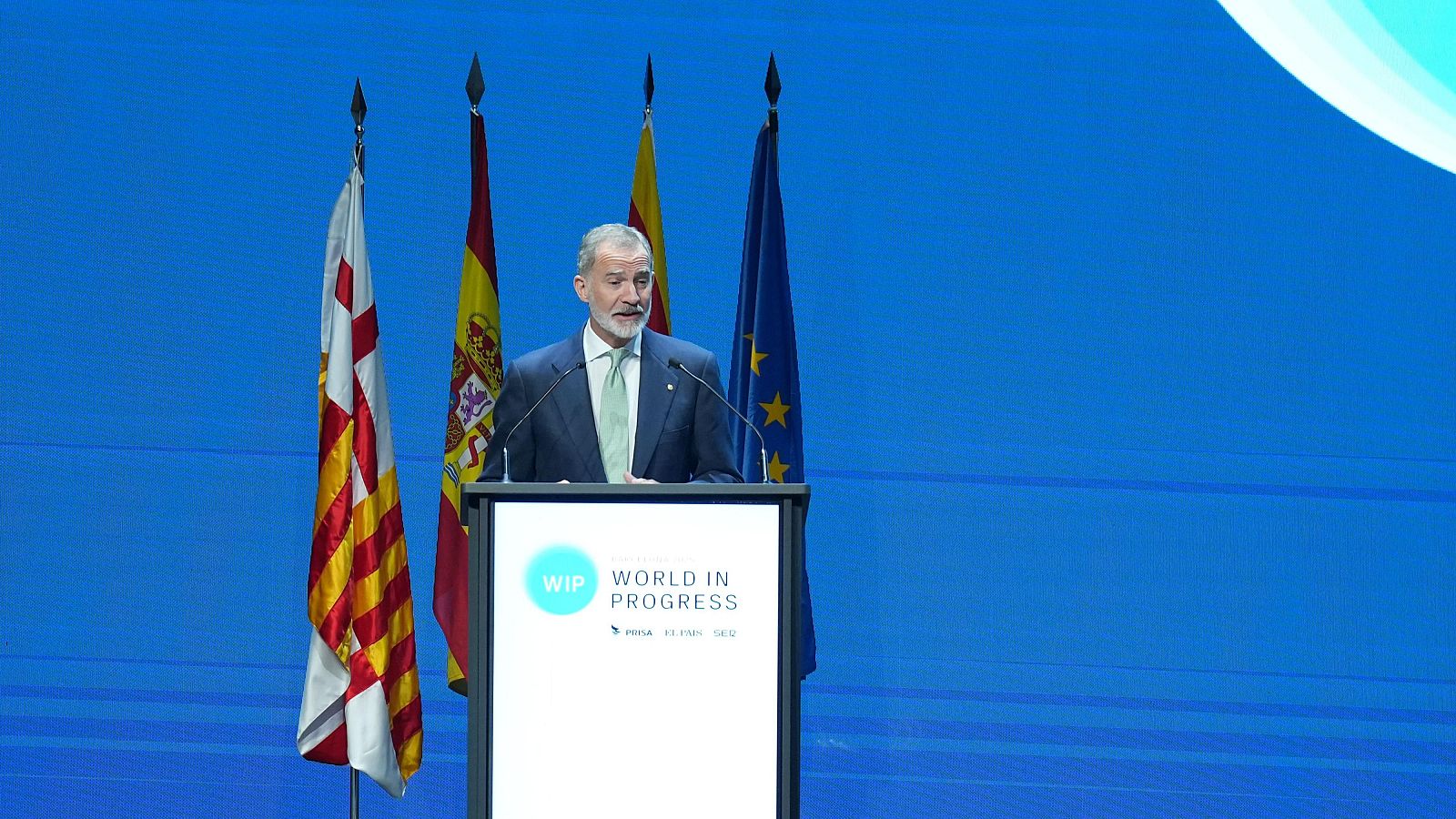 El rey Felipe VI en Barcelona