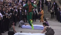 La fiesta de un pueblo de Burgos en la que saltan por encima de bebés