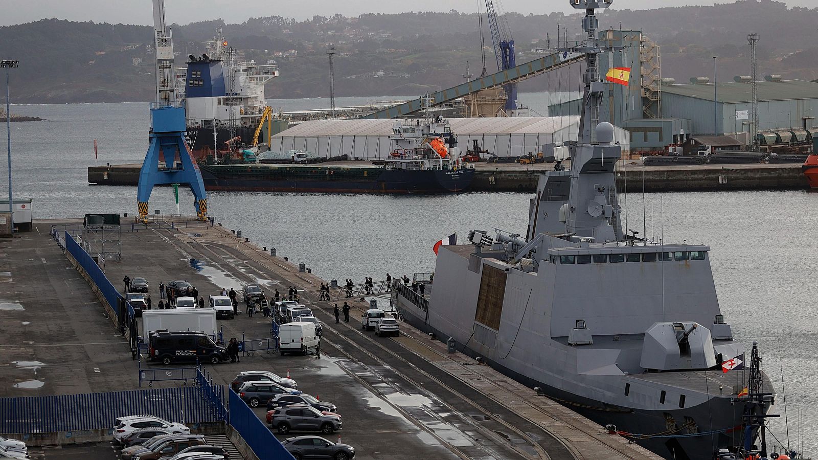 Incautan 2.400 kilos de cocaína en A Coruña