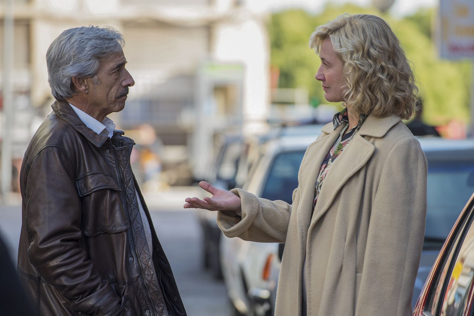 Antonio y Mercedes, enfadados por María