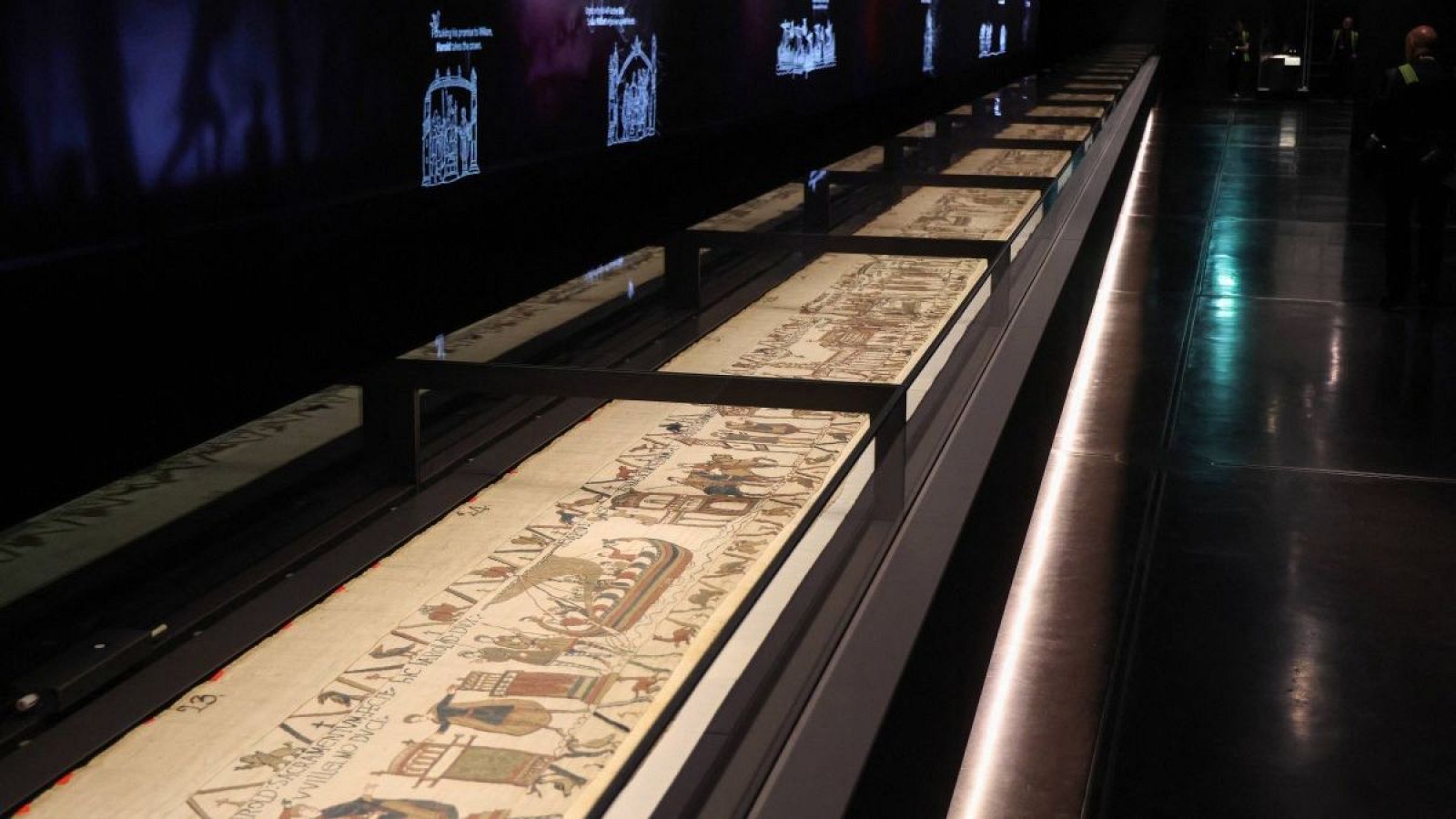 El Tapiz de Bayeux, expuesto en el Museo Británico en septiembre de 2026