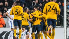 El Atlético muestra sus galones en su regreso a la Europa League